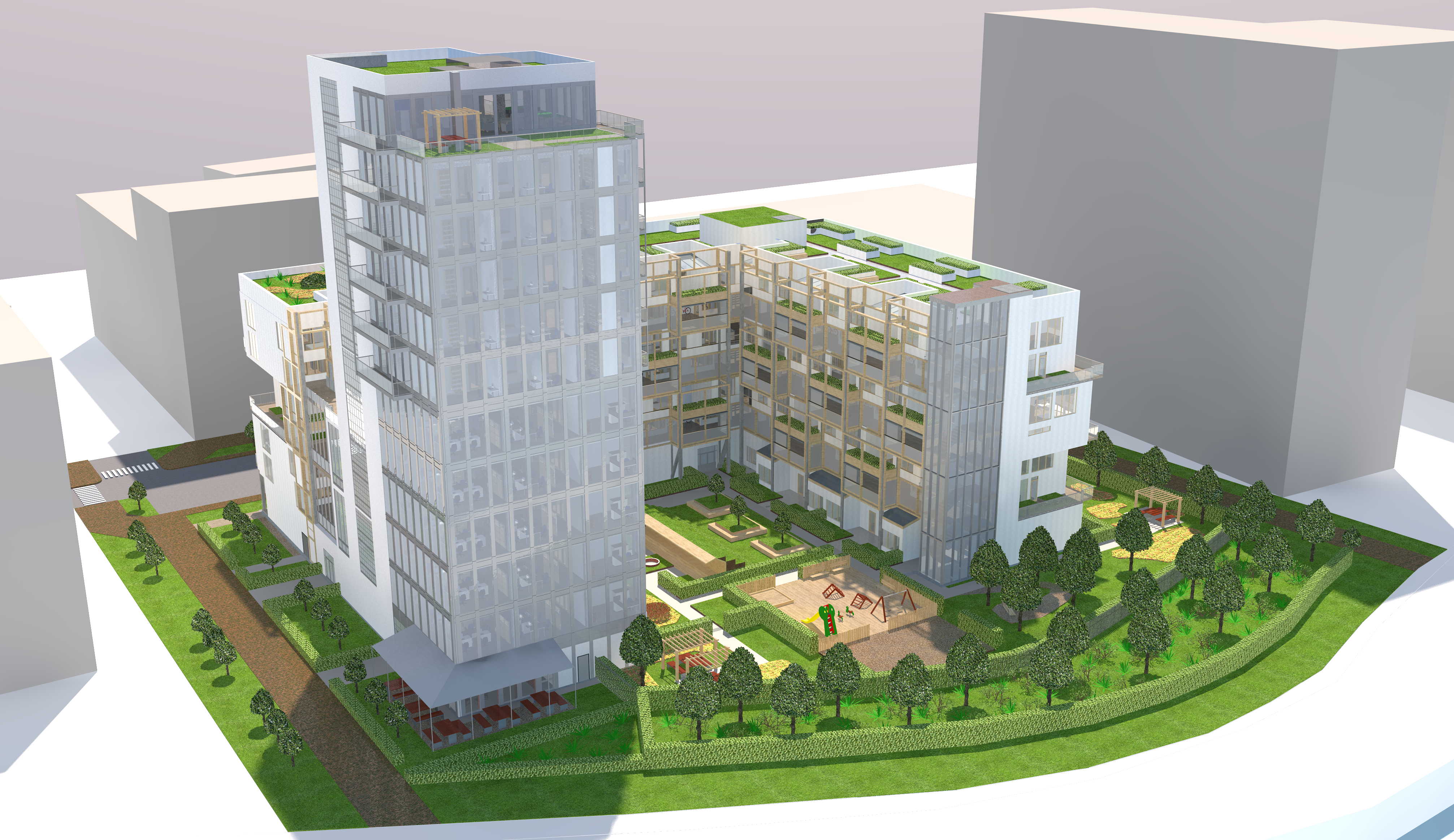 Wrocławskie Osiedle Relacji — koncepcja architektury mieszkaniowej