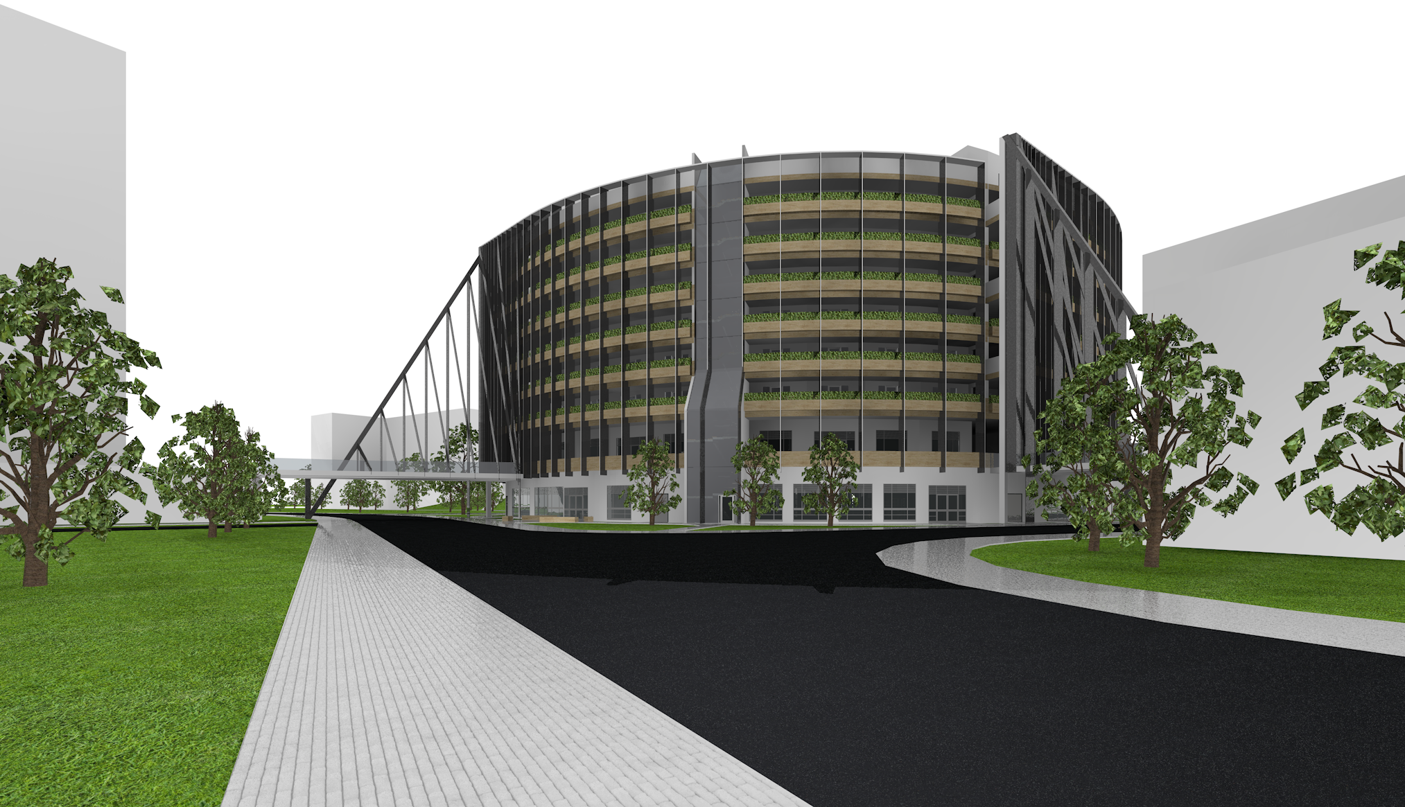 Śmigło — projekt architektoniczny kampusu Uniwersytetu Krakowskiego